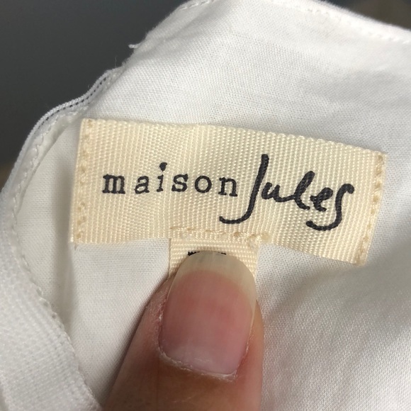 Maison Jules Embroidered Maxi Dress - Picture 7 of 8